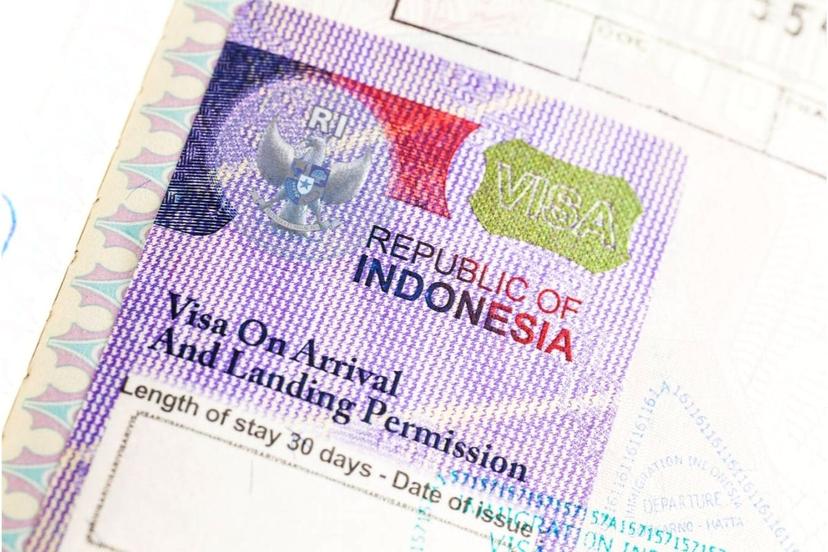 Indonesia Tourist Visa (Sticker)